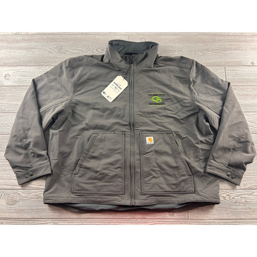 Carhartt Super Dux Relaxed Fit Detroit Jacket Gravel Gray Mens‎ 2XL OJ5534-M NWT